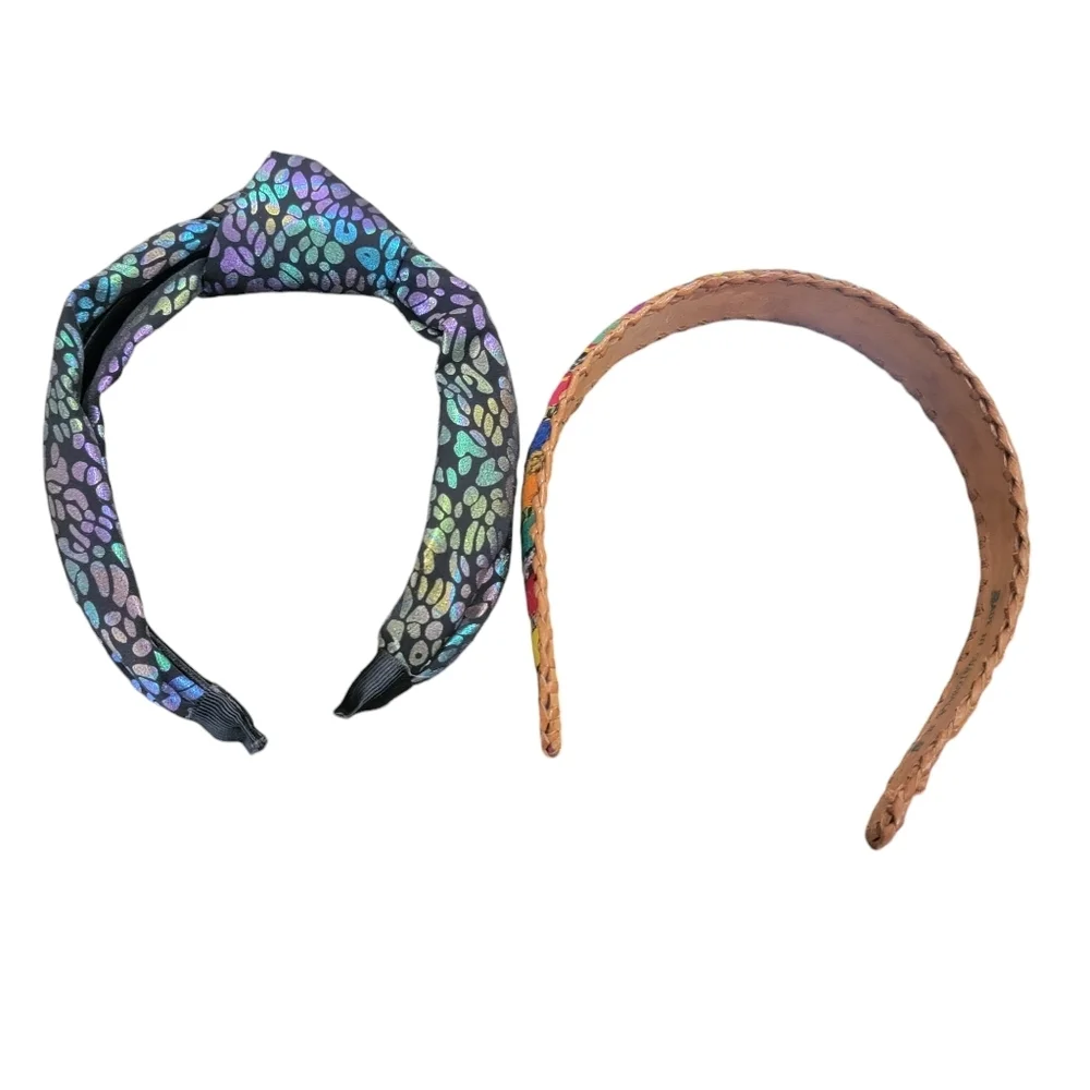 Pair of 2 80s inspired Headbands